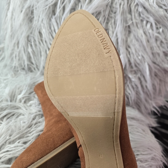 Old Navy Tan Ankle Boots - Picture 8 of 8